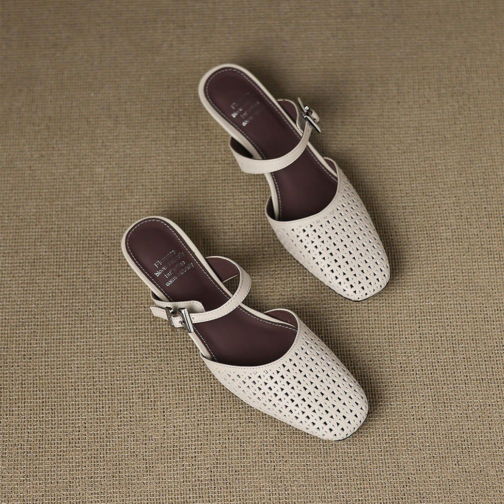 Nilda | Mules en Cuir