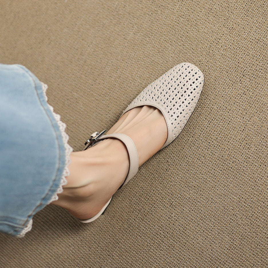 Nilda | Mules en Cuir
