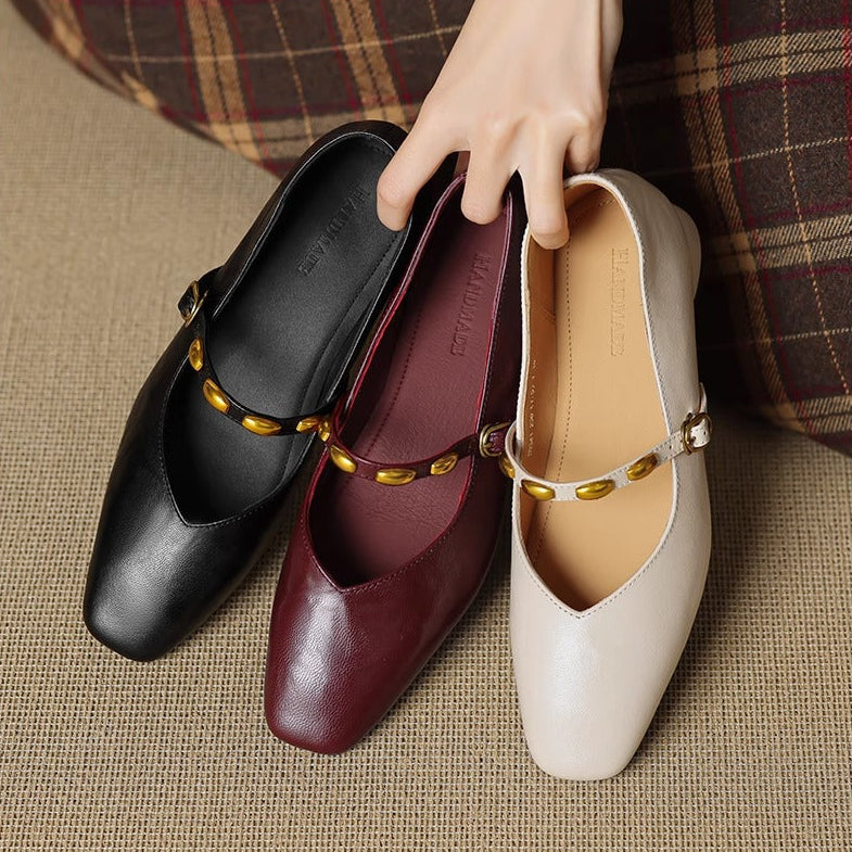 Zyra | Ballerines en Cuir