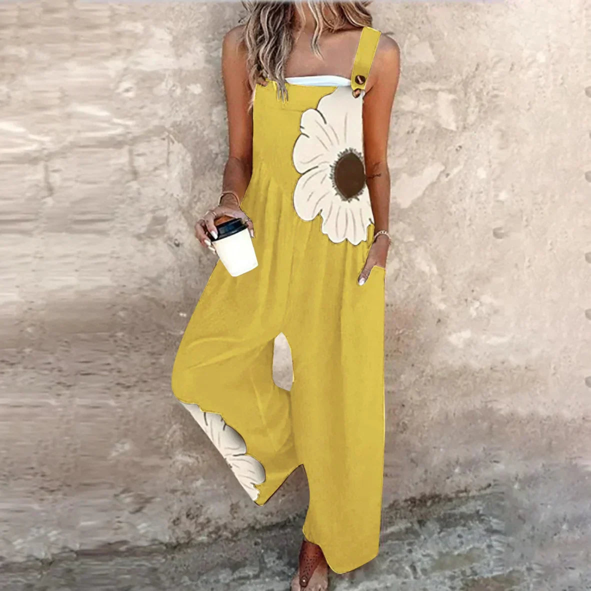 Mono cómodo con estampado