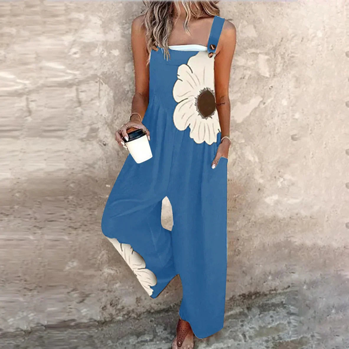 Mono cómodo con estampado