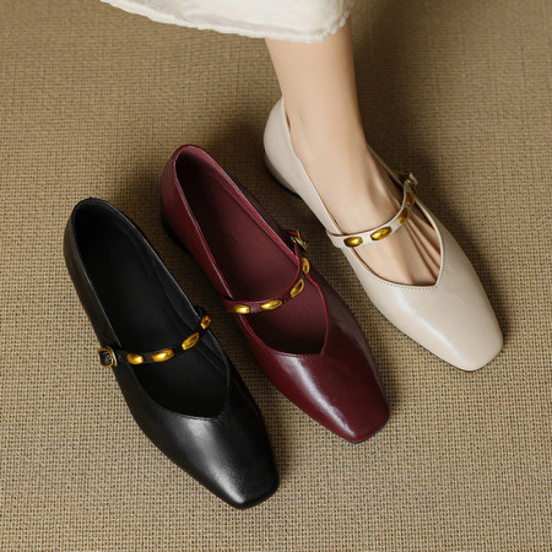 Zyra | Ballerines en Cuir
