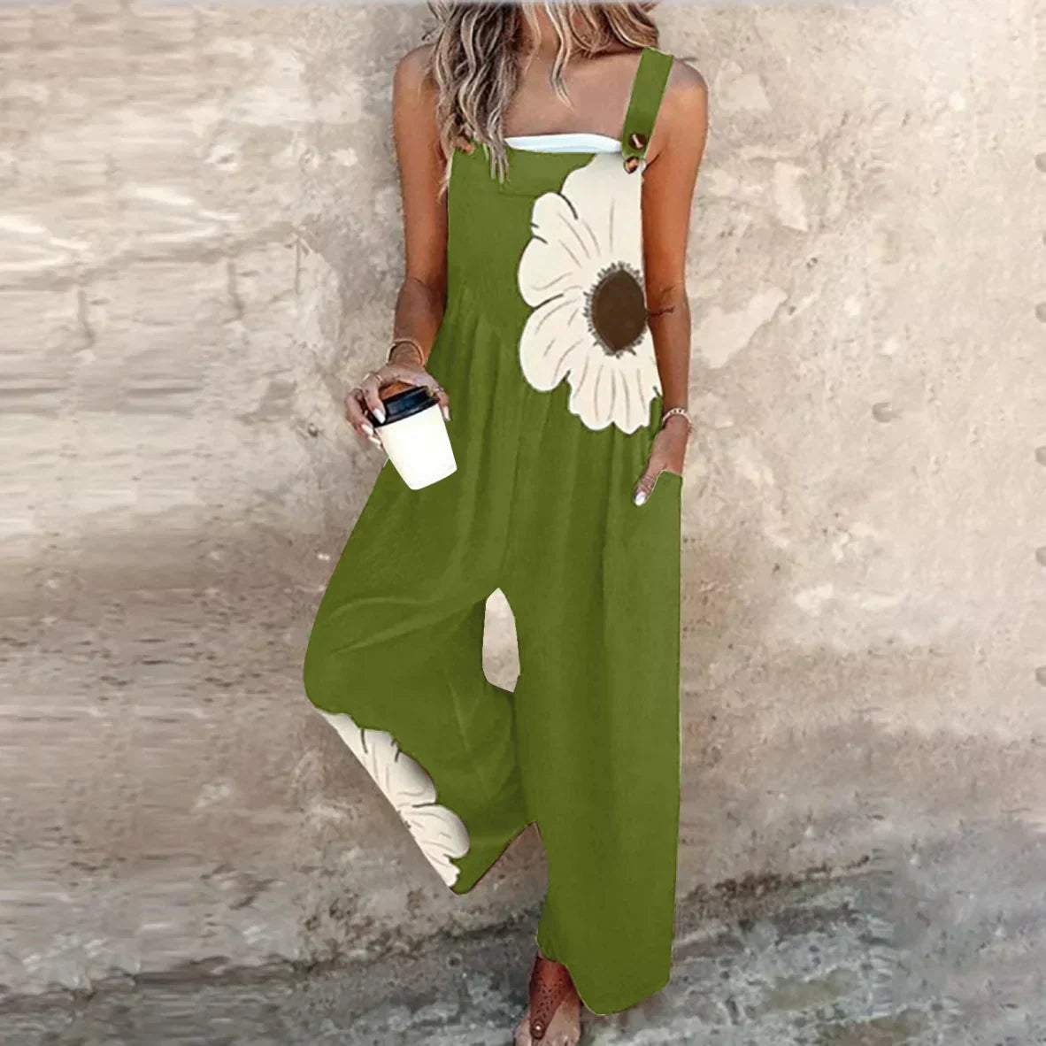 Mono cómodo con estampado