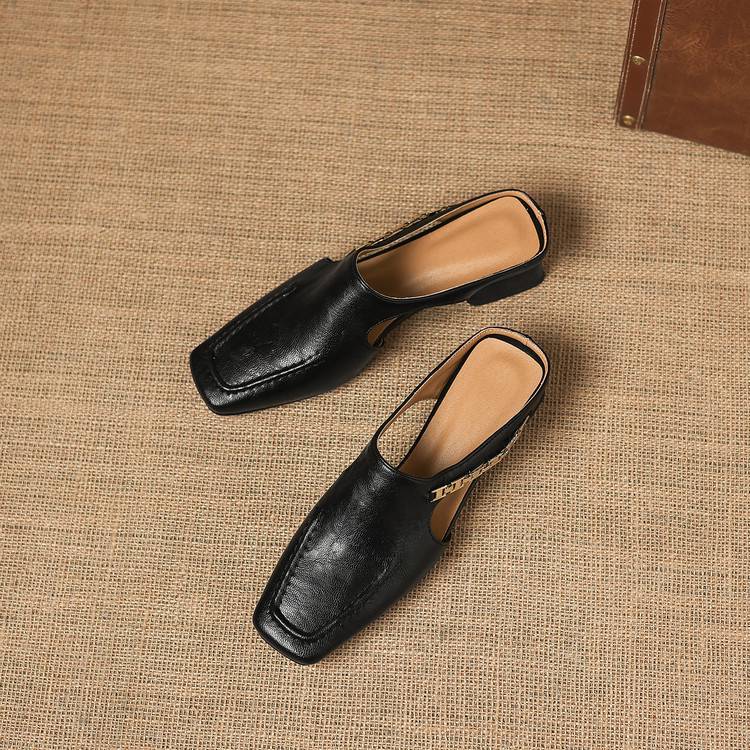 Vyla | Mules en Cuir