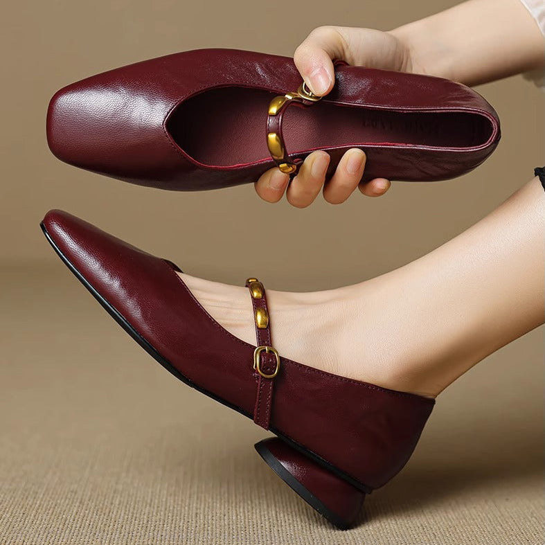 Zyra | Ballerines en Cuir