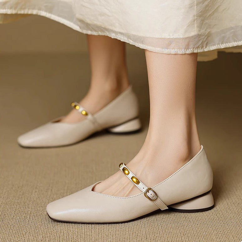 Zyra | Ballerines en Cuir