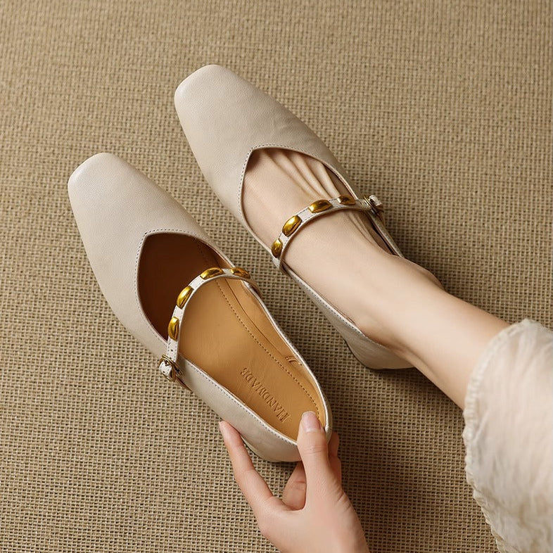 Zyra | Ballerines en Cuir