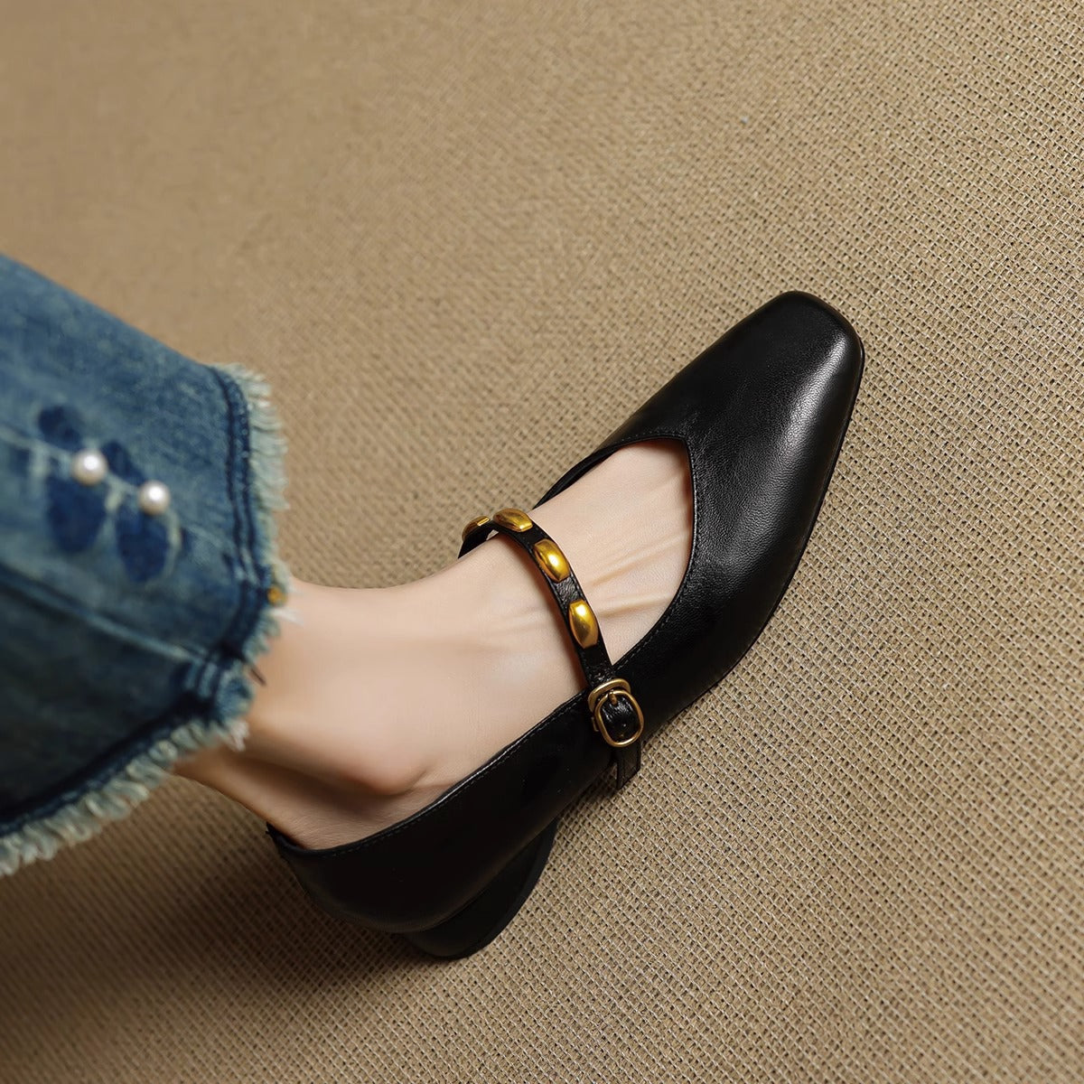 Zyra | Ballerines en Cuir