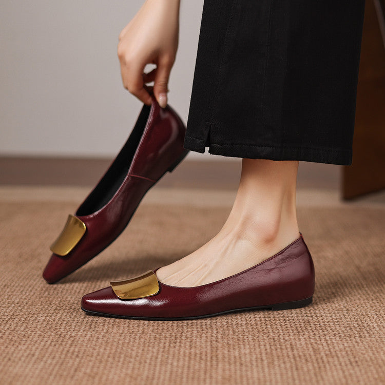 Lorea | Ballerines en Cuir