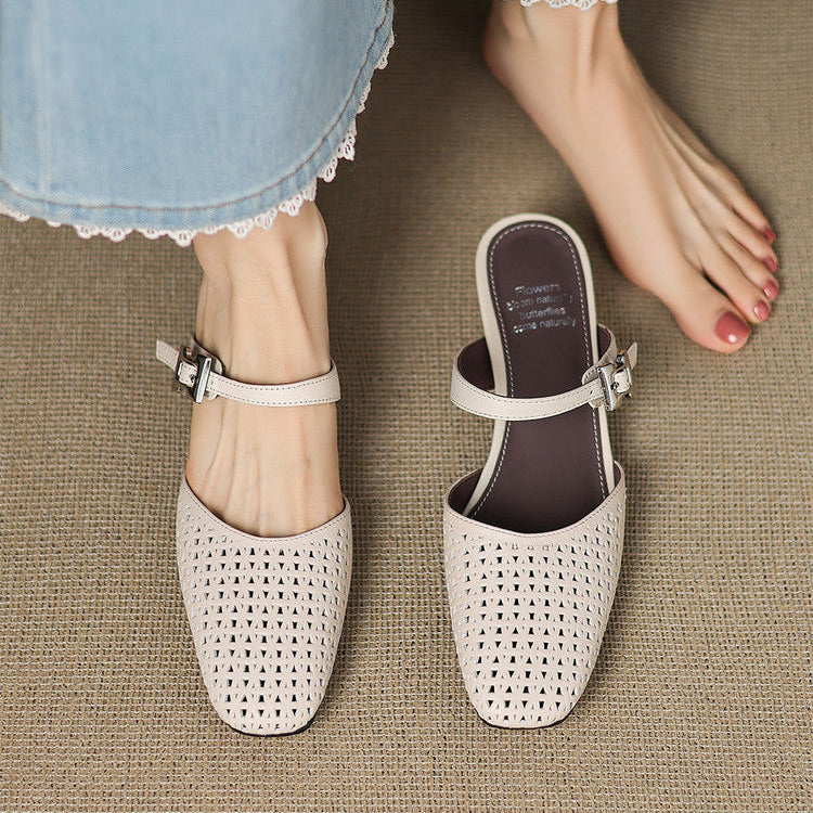 Nilda | Mules en Cuir