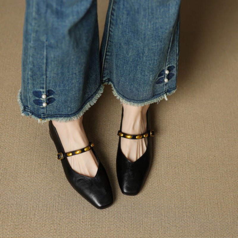 Zyra | Ballerines en Cuir