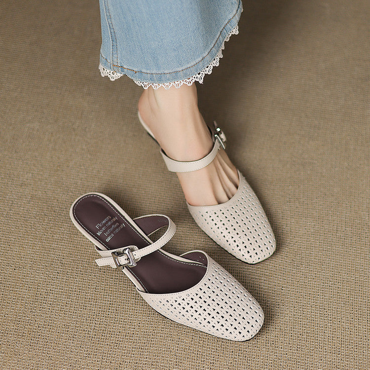 Nilda | Mules en Cuir