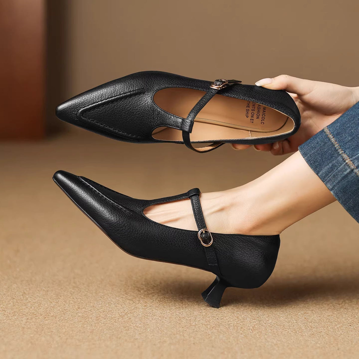Tirea | Escarpins en Cuir