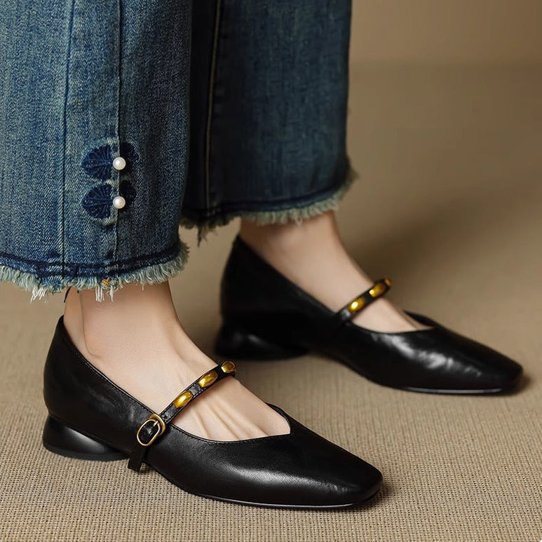 Zyra | Ballerines en Cuir