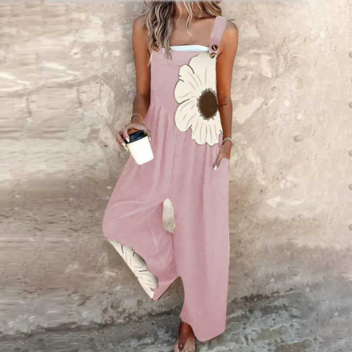 Mono cómodo con estampado