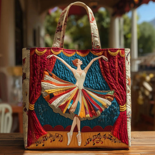 Sac cabas matelassé - Élégante ballerine