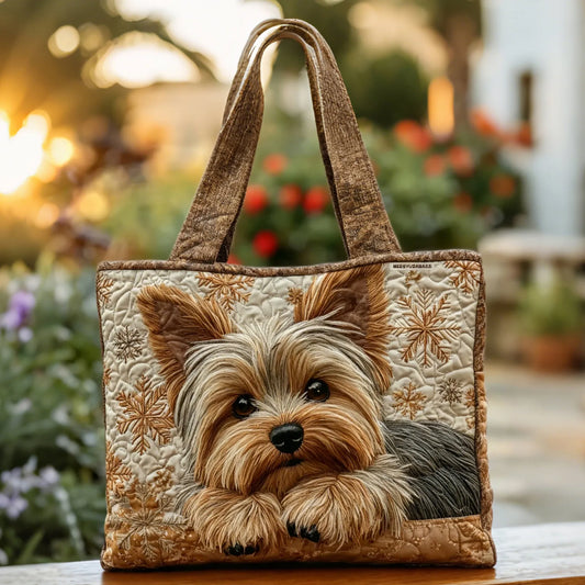 Sac fourre-tout matelassé - Yorkshire Terrier