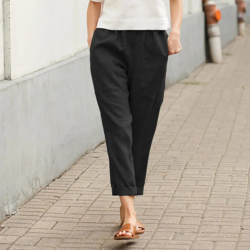 Kriza - Pantalones amplios con bolsillos