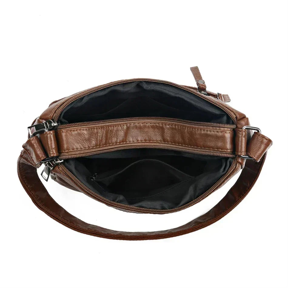 María - Bolso de hombro multibolsillos