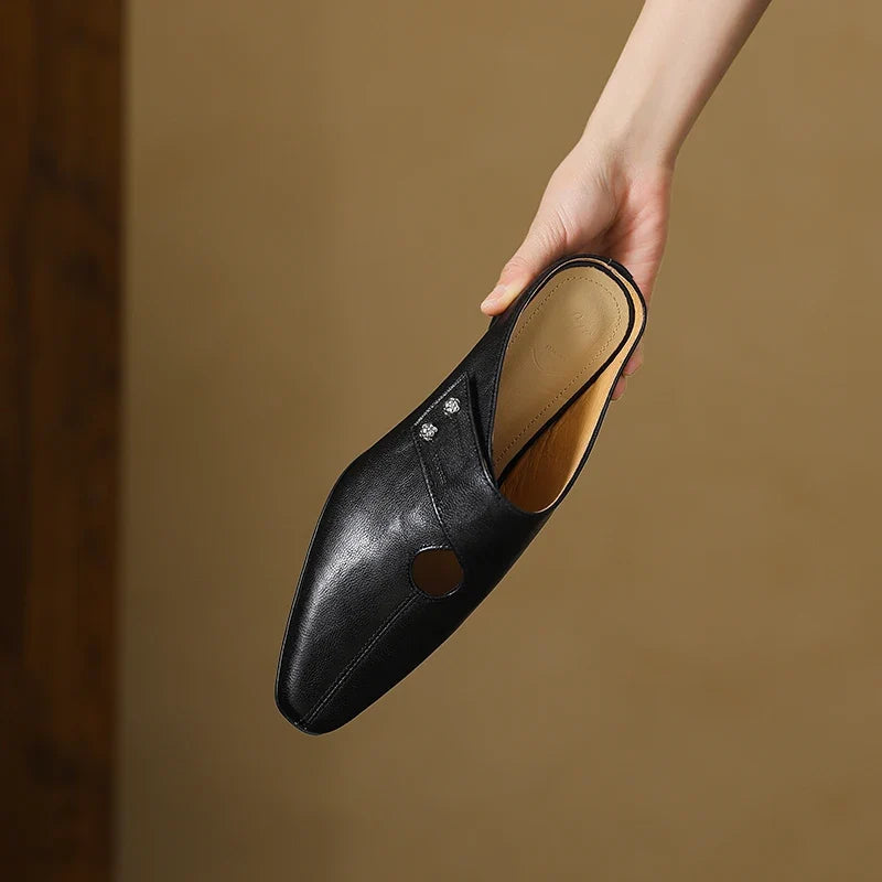Olga | Mules en Cuir