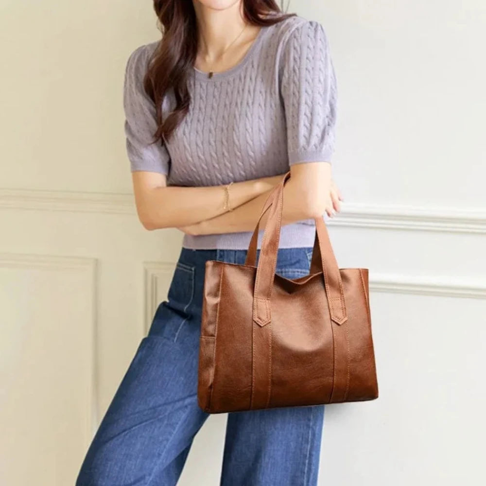 Rosa - Bolsa Tote Lujosa Minimalista