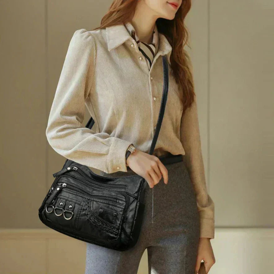 María - Bolso de hombro multibolsillos