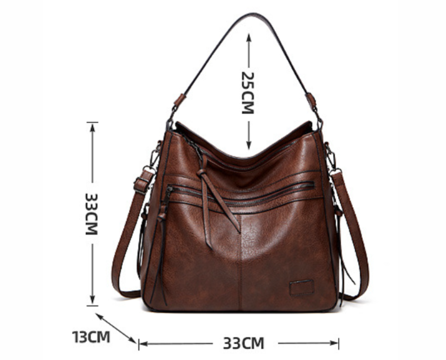 Martha - Bolsa Hobo Amplia Estilo Vintage