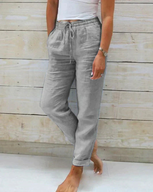 Valeria | Pantalons en lin légers pour femme