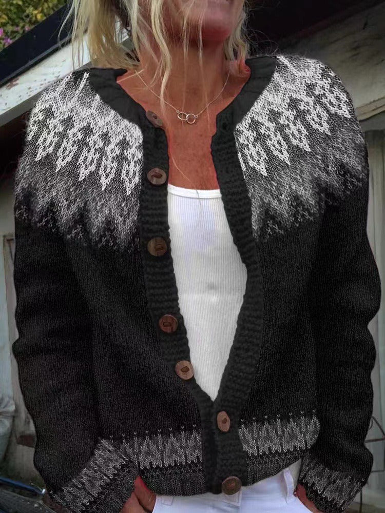 Nevaeh | Cardigan Islandais Vintage