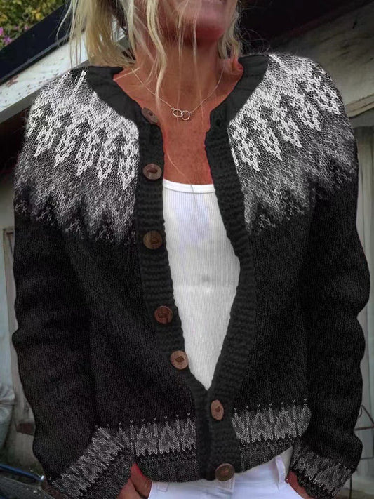Nevaeh | Cardigan Islandais Vintage