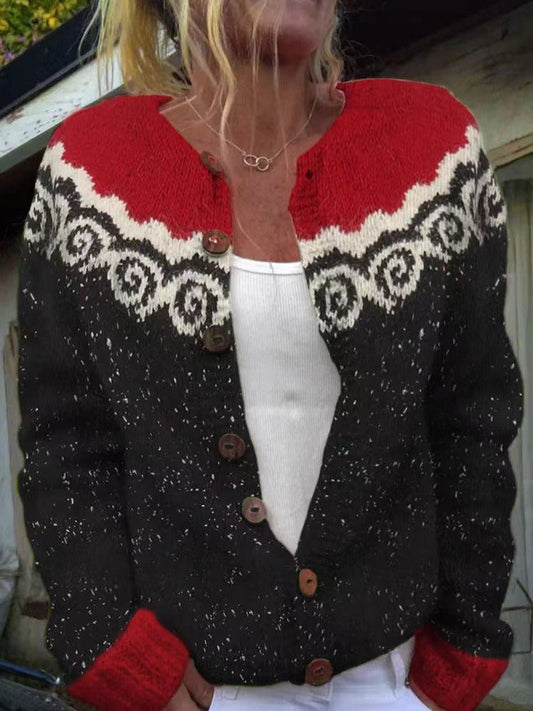Taylor | Cardigan Islandais Vintage