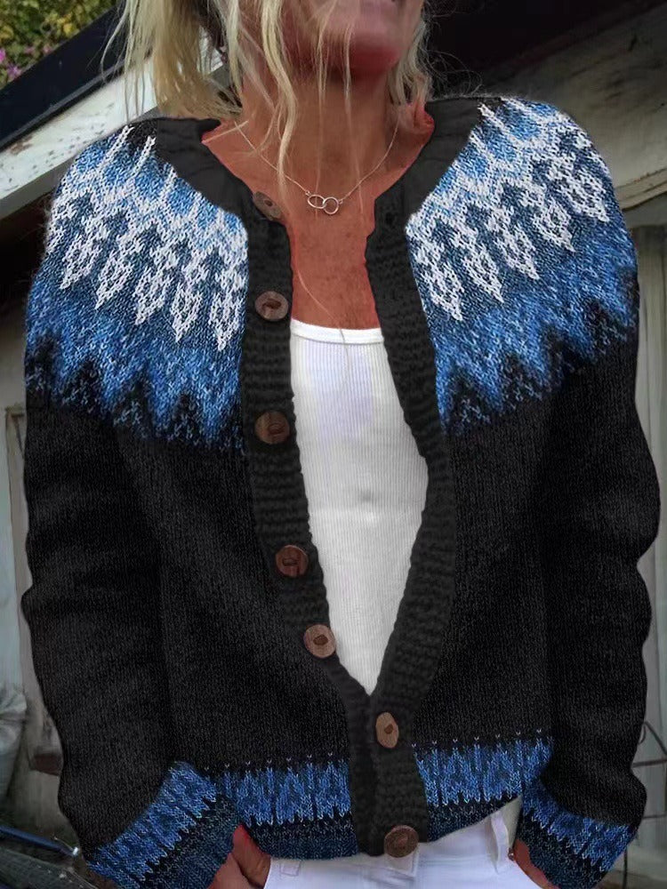 Givanna | Cardigan Islandais Vintage