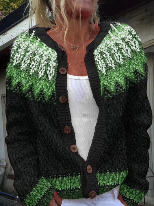 Sadie | Cardigan Islandais Vintage