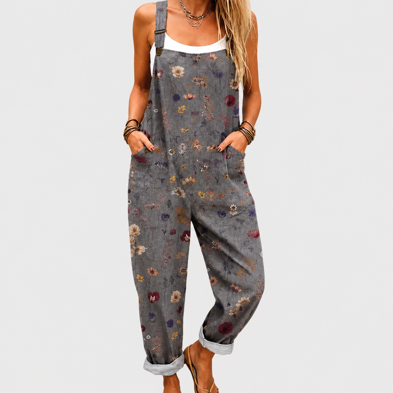 Mono cómodo con estampado