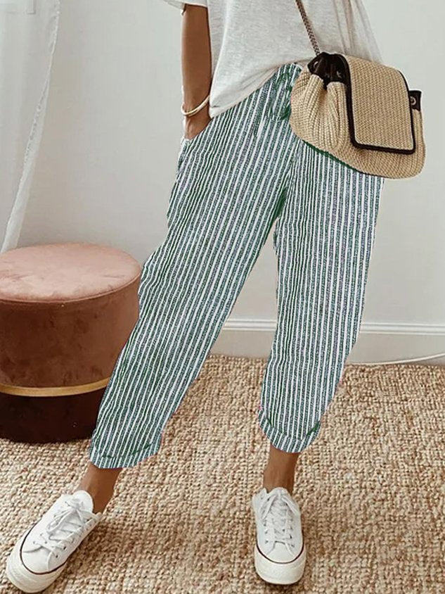 Pantalones fluidos, cómodos y elegantes