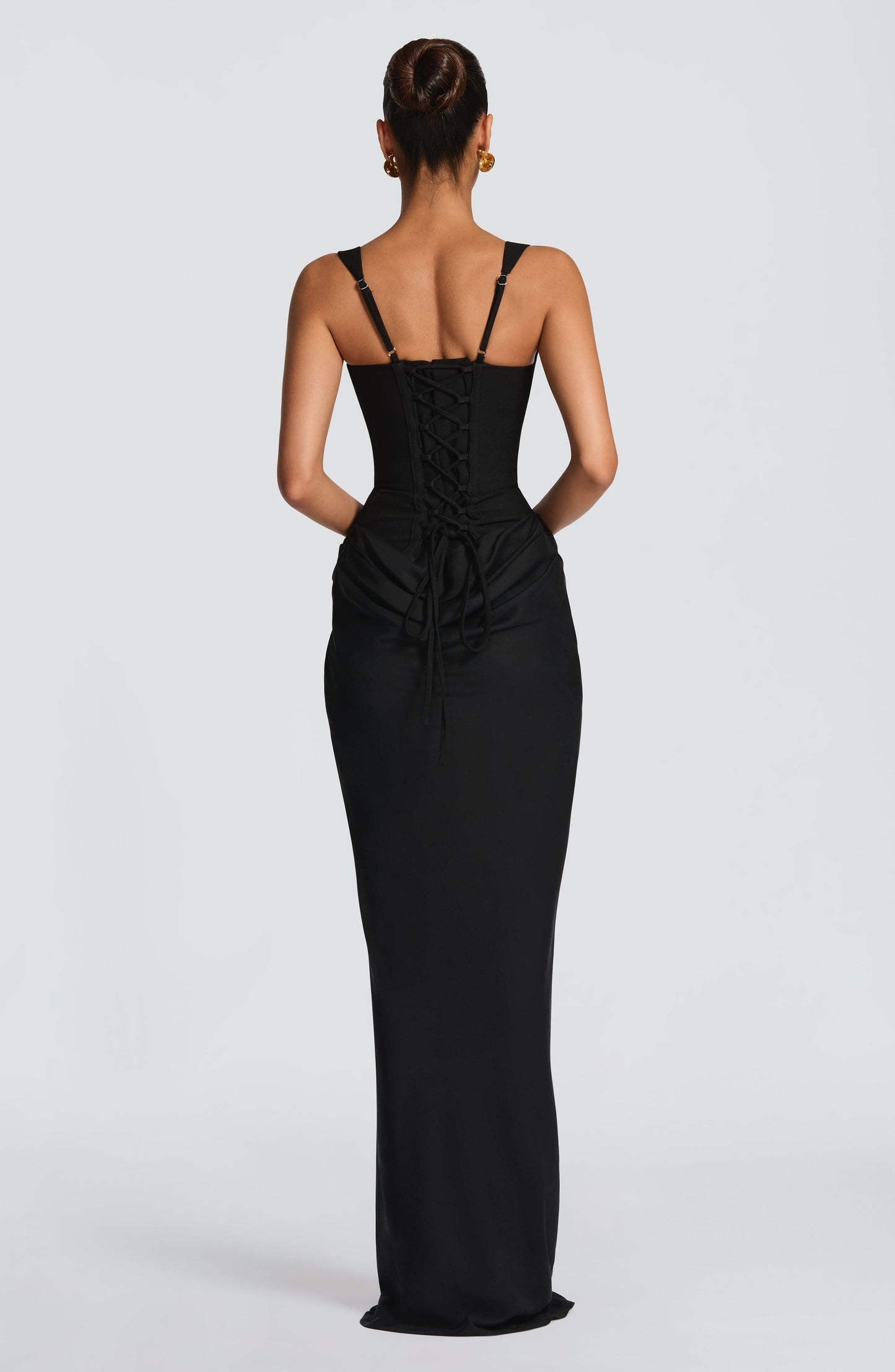 Vestido Largo Marielle - Negro