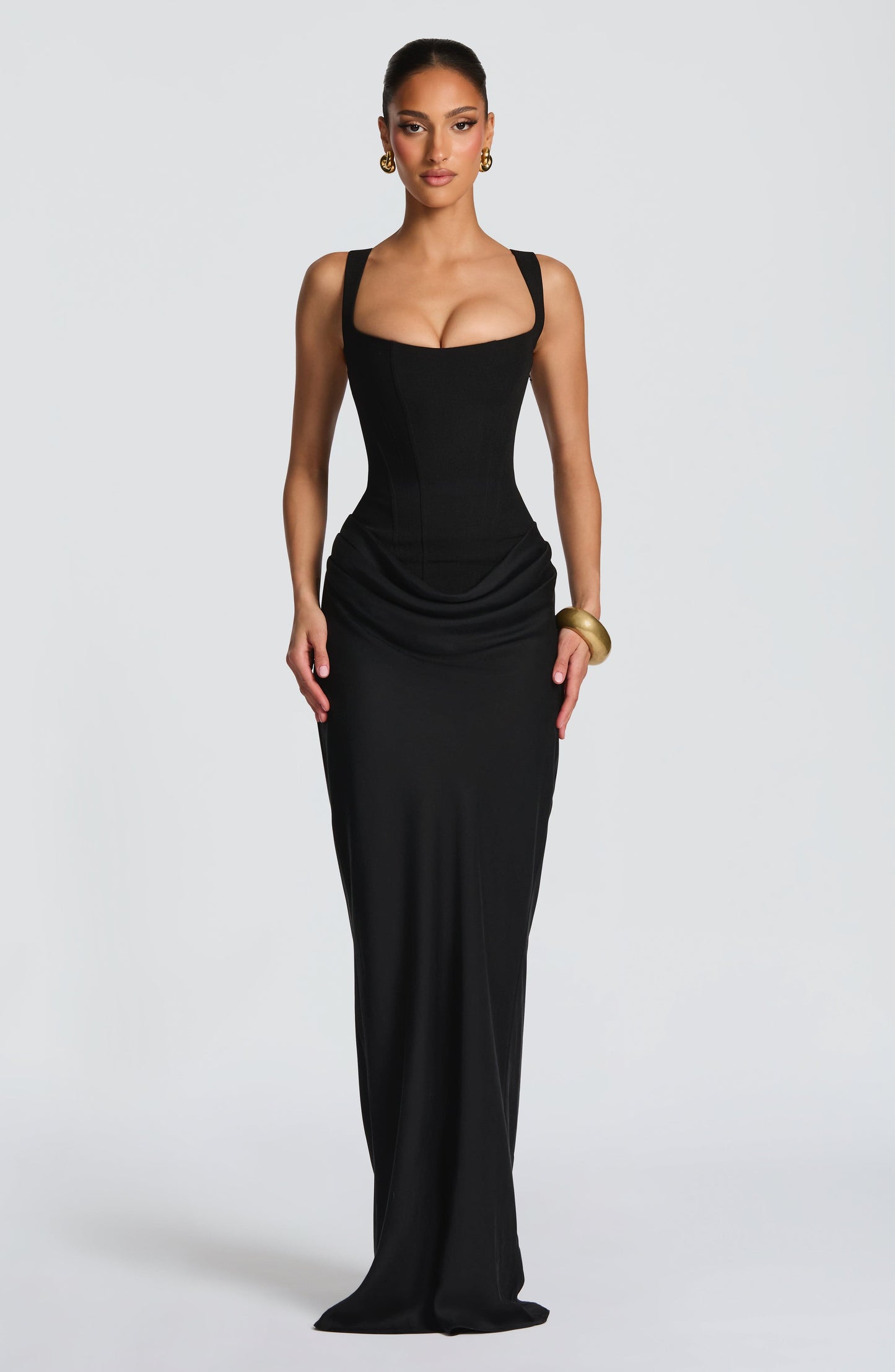Vestido Largo Marielle - Negro