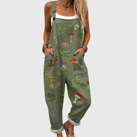Mono cómodo con estampado