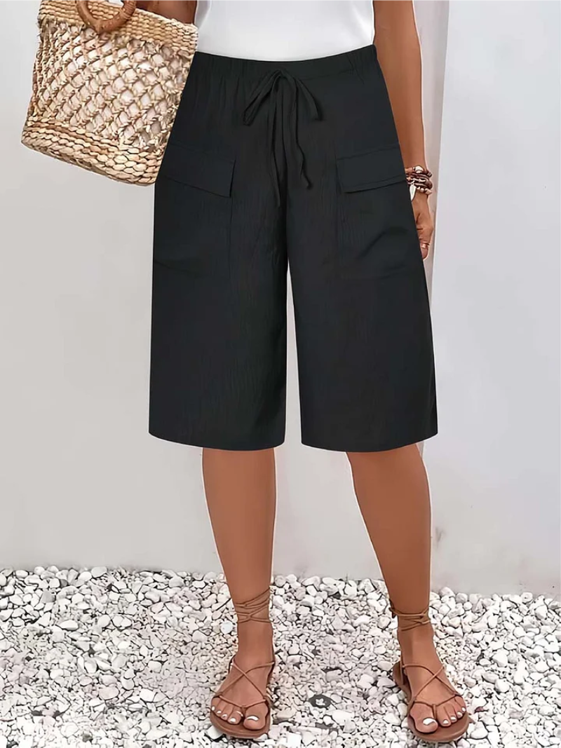 BELLUCCI MILANO | SHORTS CON CORDÓN PARA MUJERES