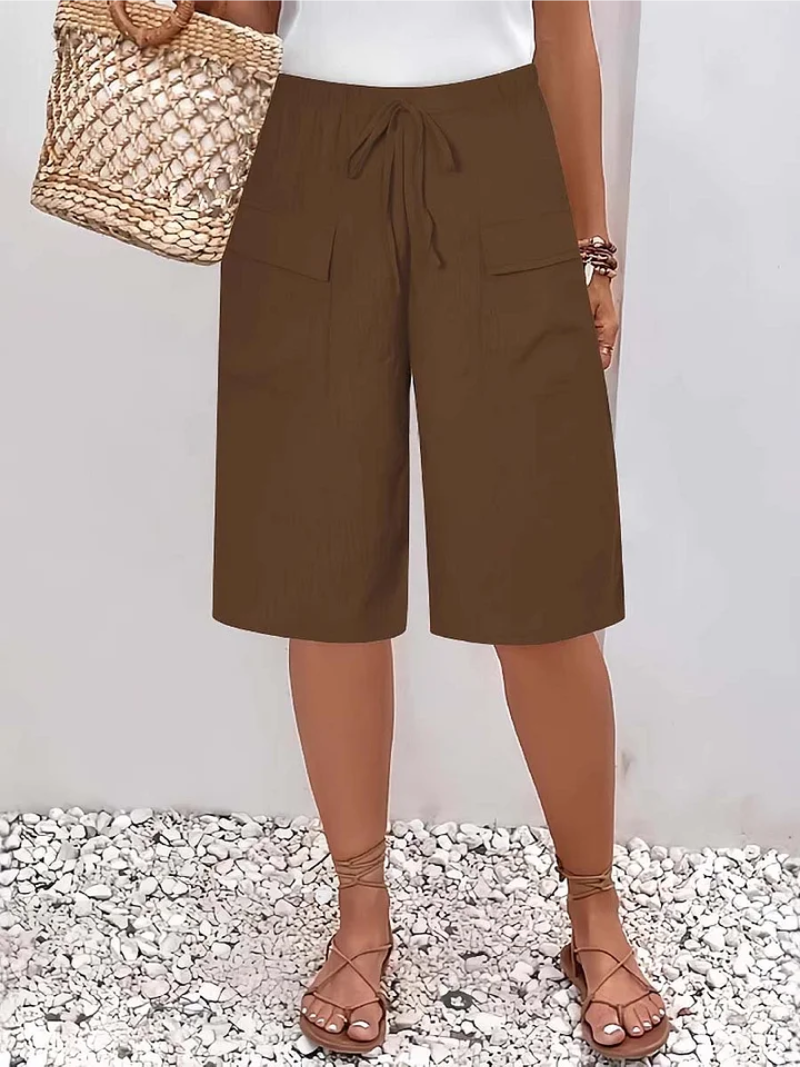 BELLUCCI MILANO | SHORTS CON CORDÓN PARA MUJERES