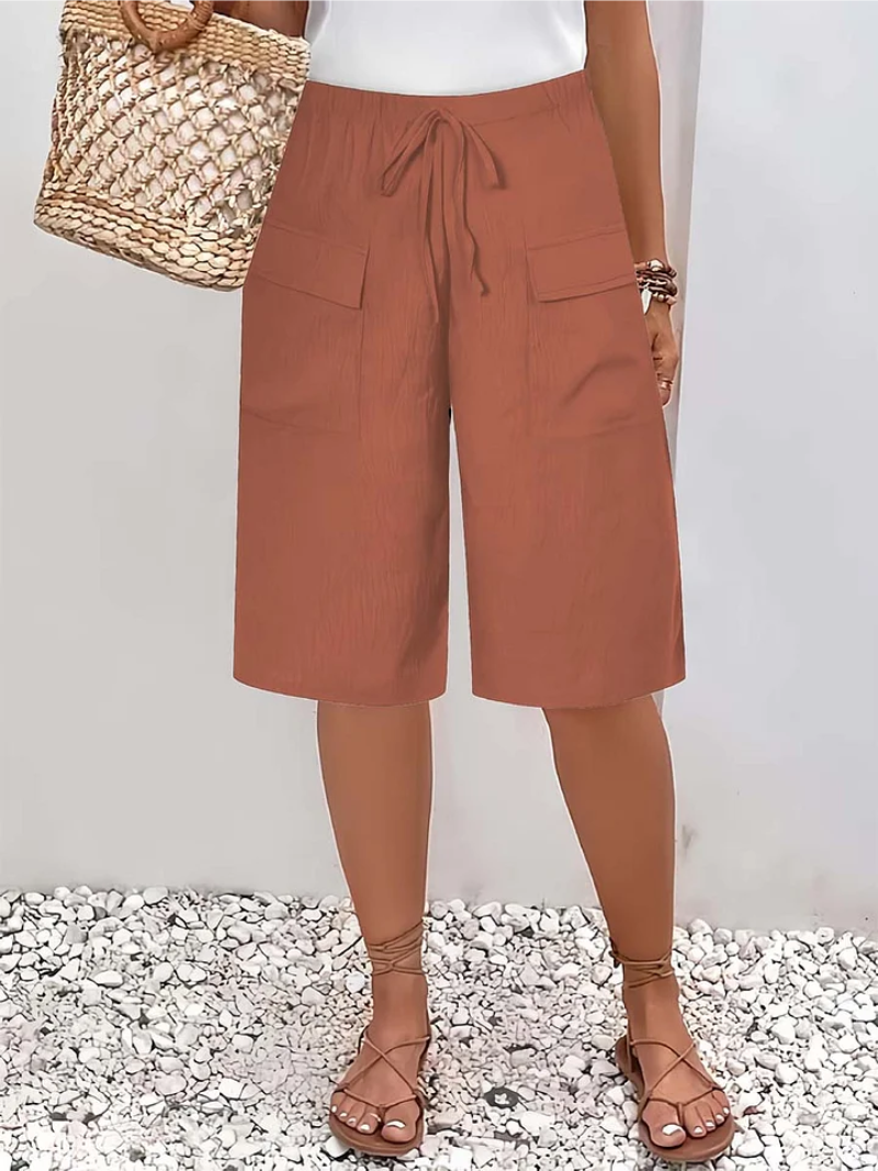 BELLUCCI MILANO | SHORTS CON CORDÓN PARA MUJERES