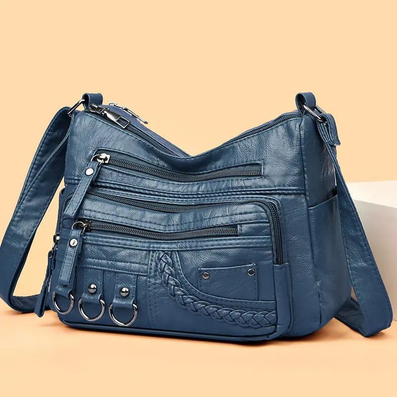 María - Bolso de hombro multibolsillos