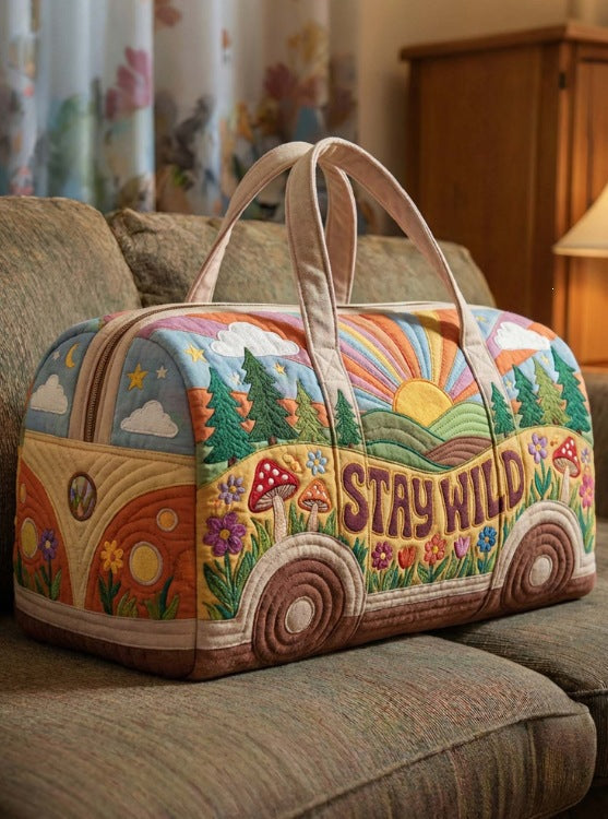 ROAMVANA | SAC DE VOYAGE MATELASSÉ en coton biologique