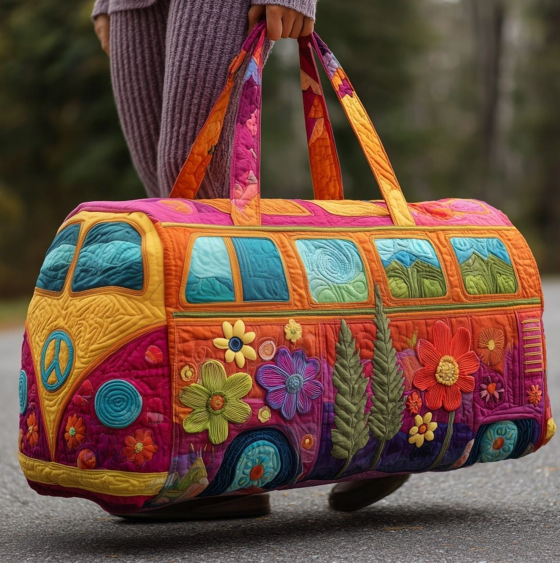 PETALVANA | Sac de voyage matelassé