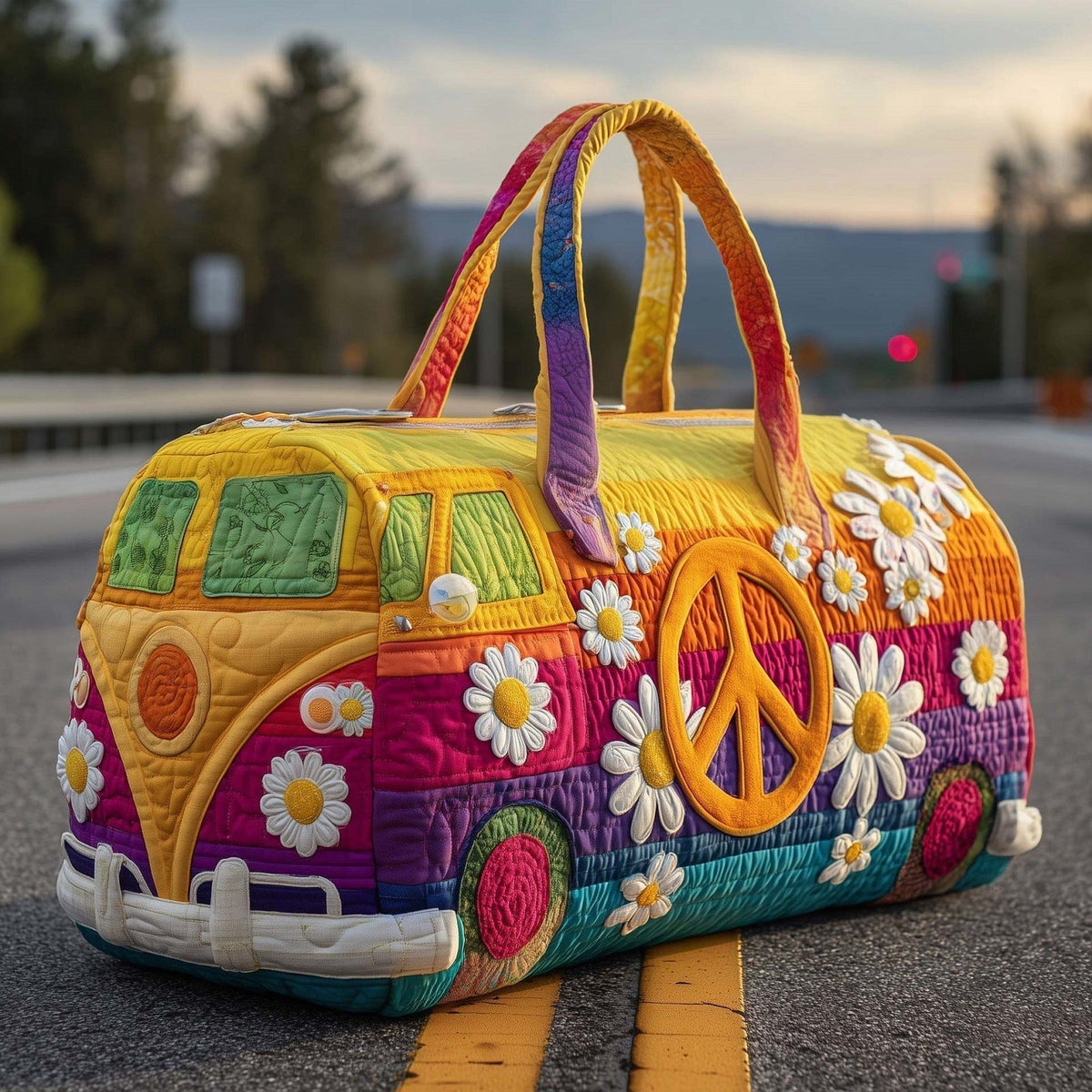 DAISYVANA | SAC DE VOYAGE POLOCHON MATELASSÉ