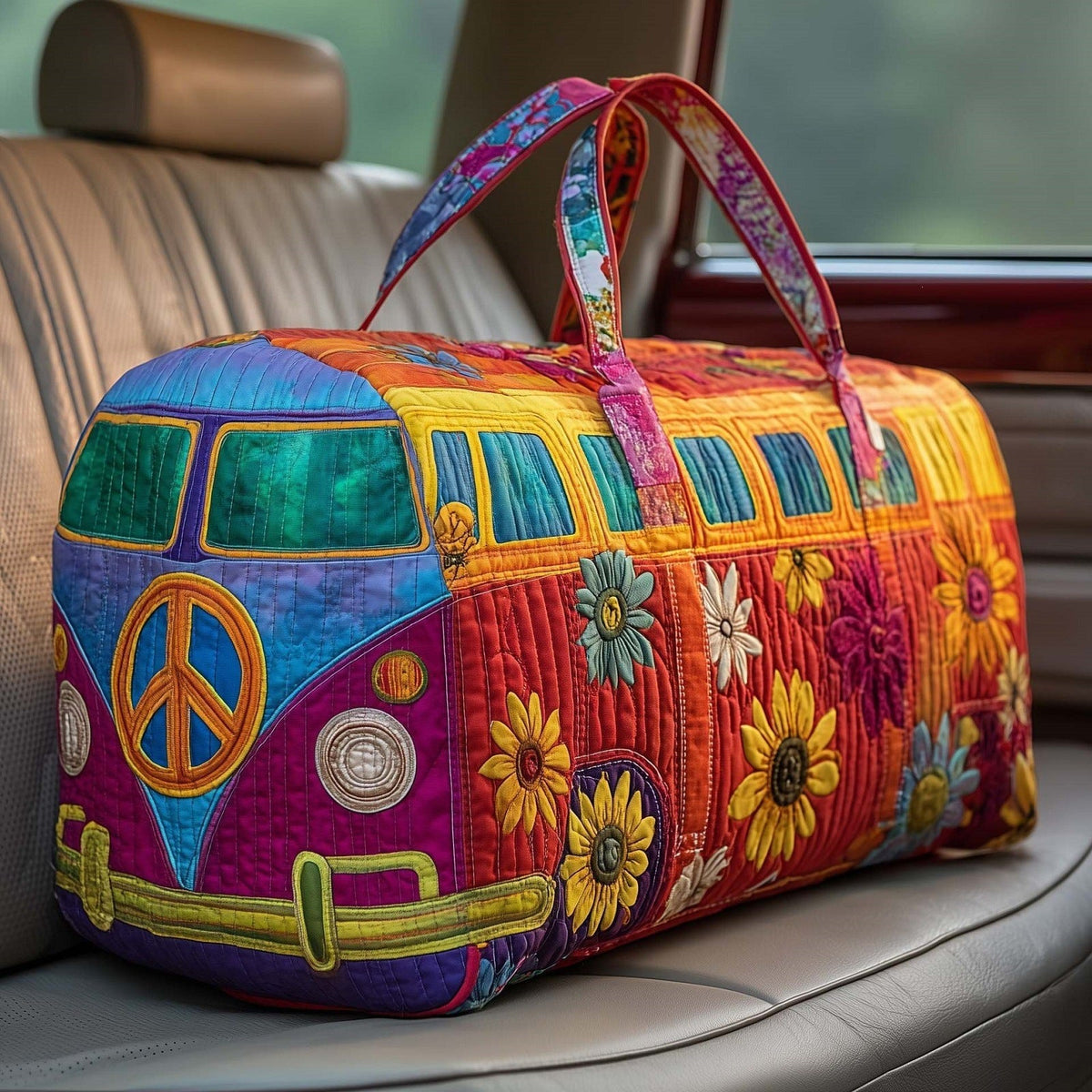 RAINBOWVANA | SAC DE VOYAGE MATELASSÉ
