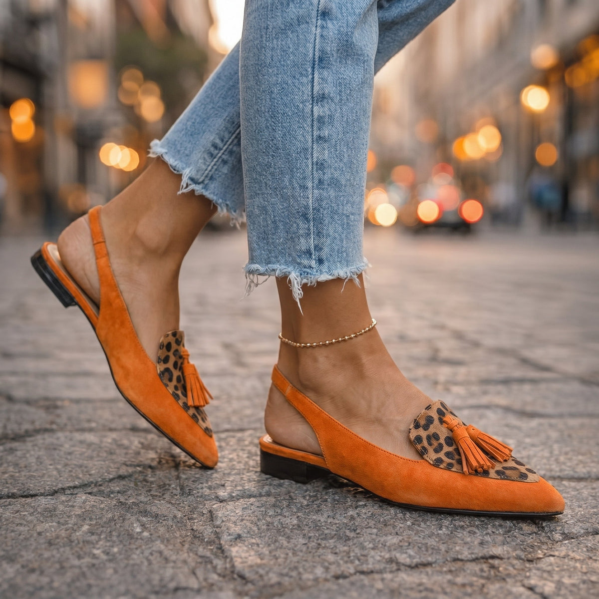 Juliette | Sandales à Brides et Franges