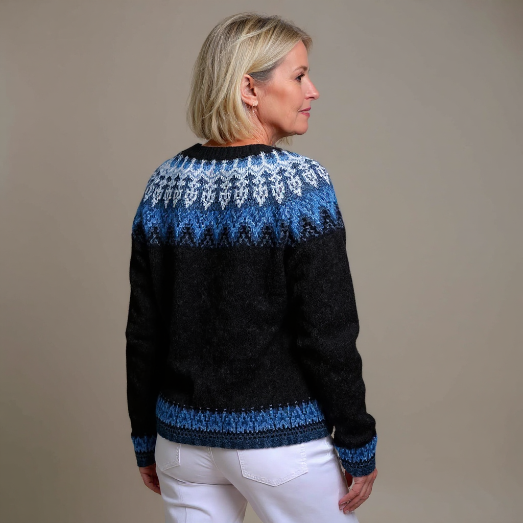 Givanna | Cardigan Islandais Vintage