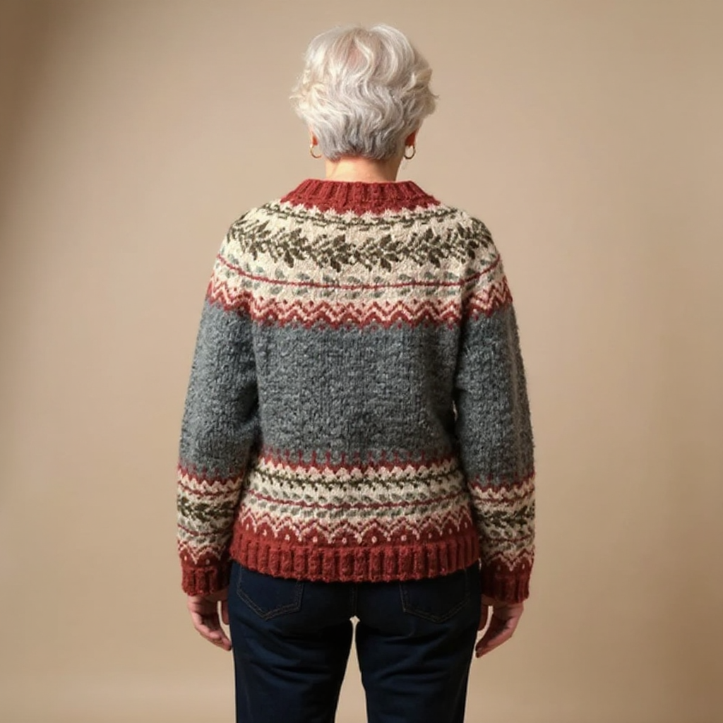Jessica | Cardigan Islandais Vintage