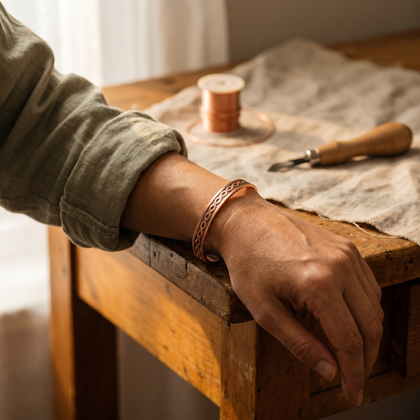 Pulsera de cobre actual